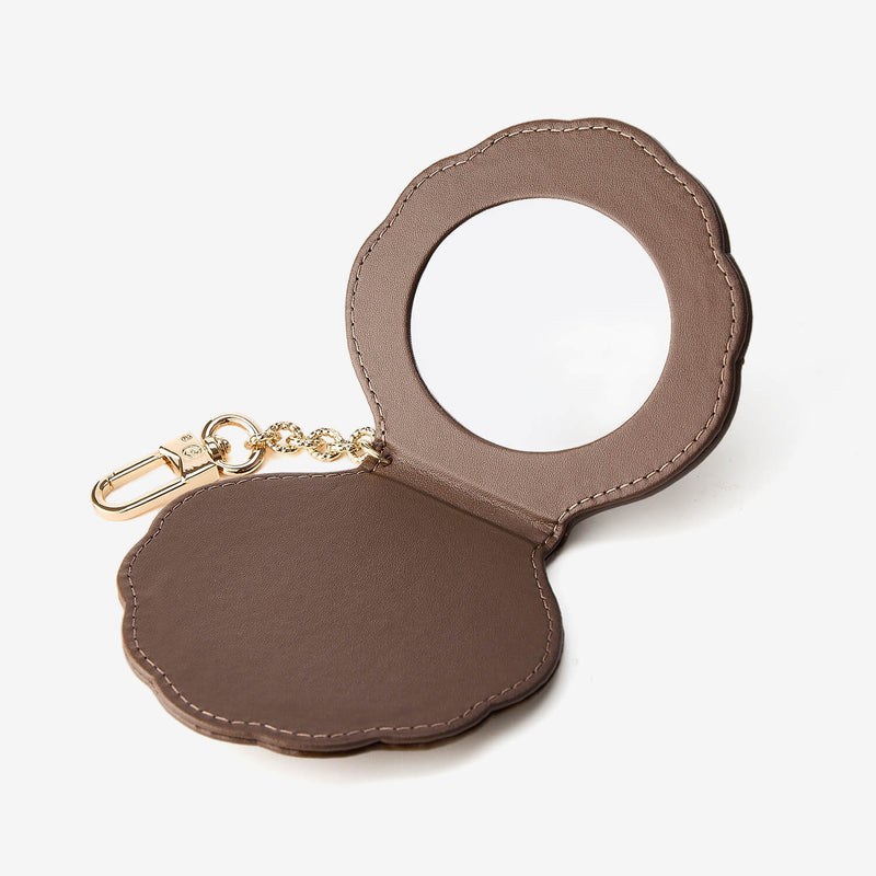 シェルミニポータブルコンパクトミラー