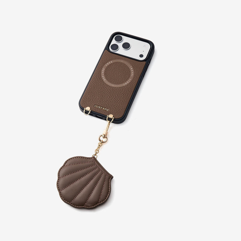 シェルミニポータブルコンパクトミラー