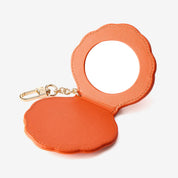 シェルミニポータブルコンパクトミラー