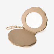 シェルミニポータブルコンパクトミラー