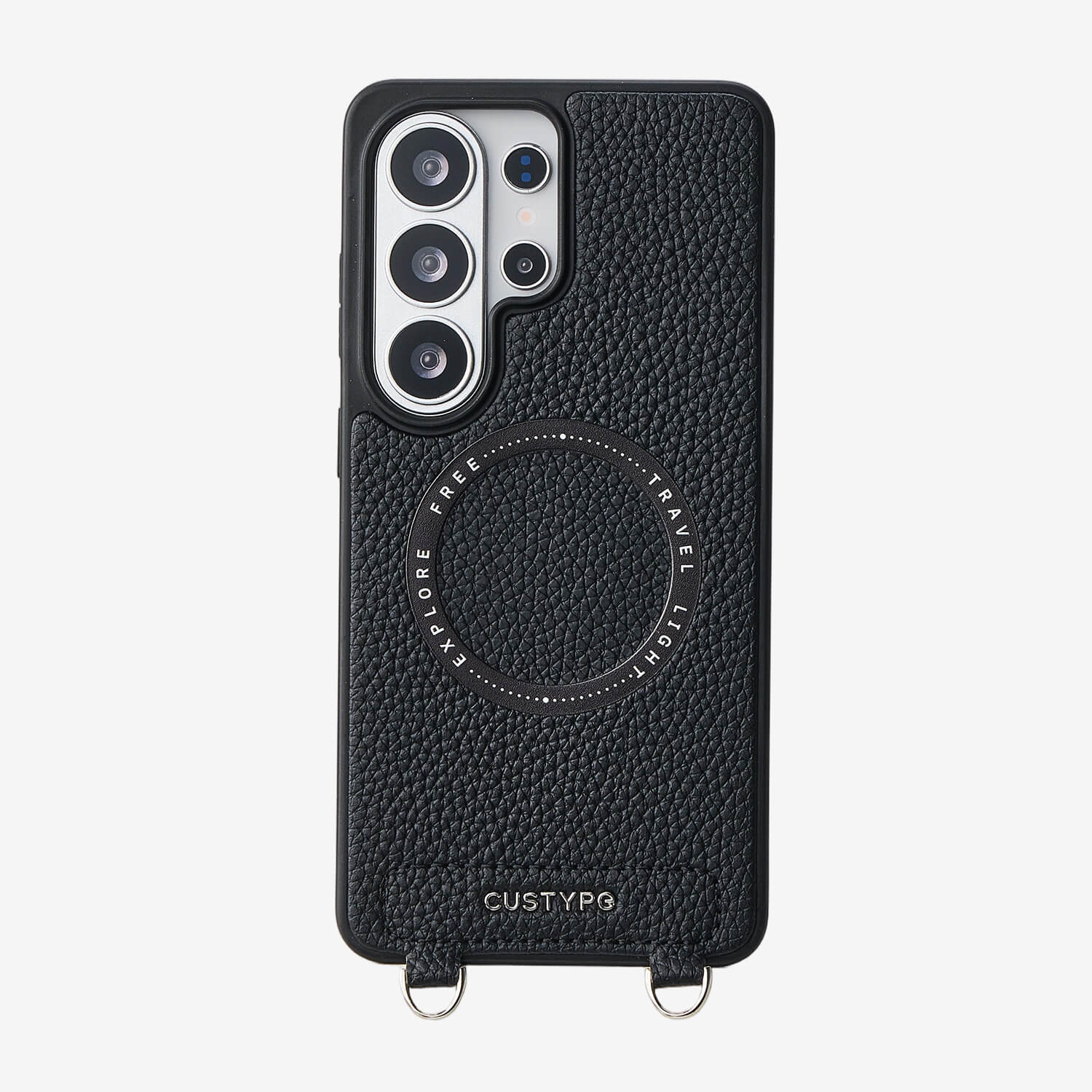 Silver Edge Kit- Samsung Galaxy Phone Case for Wireless Charging-Mobile Phone Cases-Custype