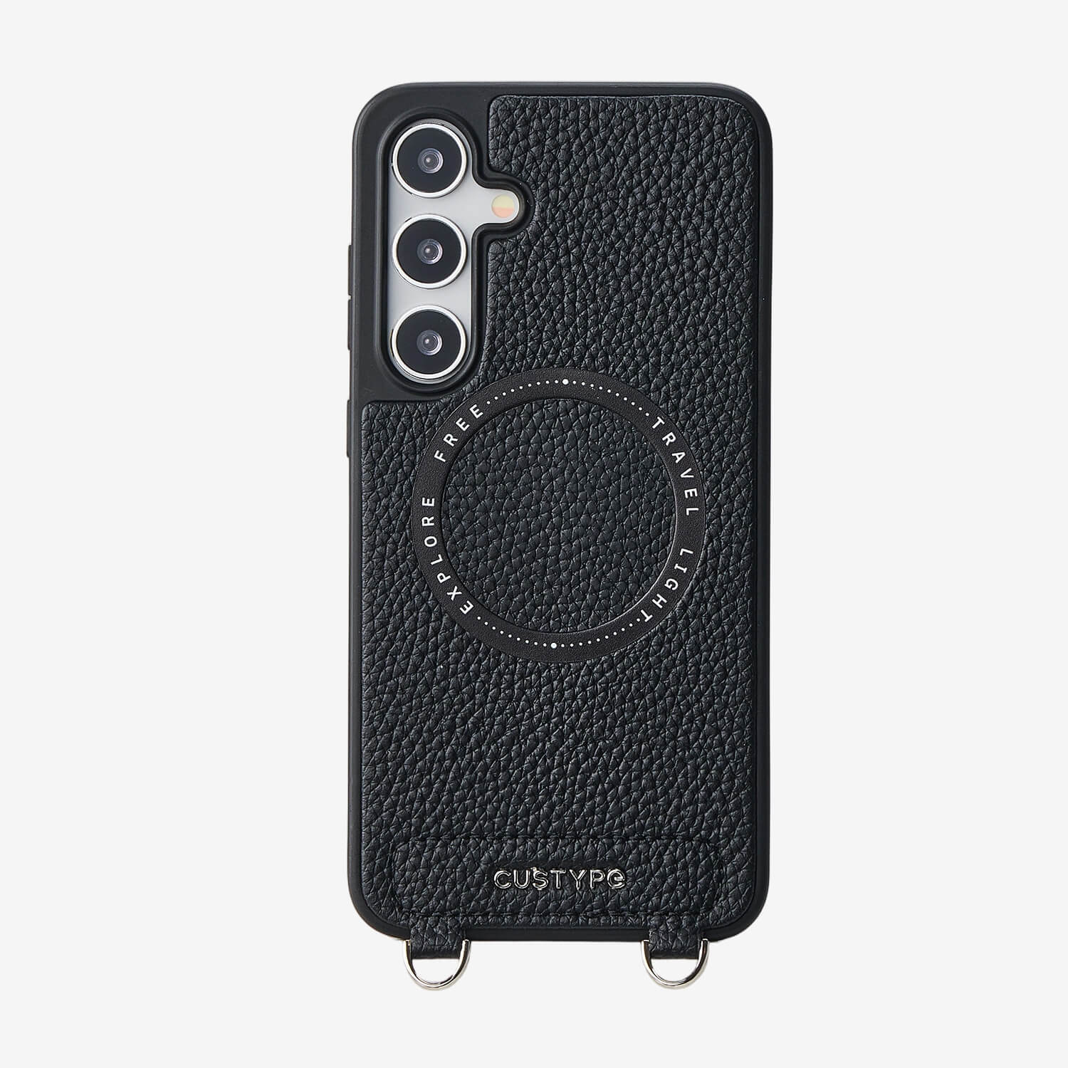 Silver Edge Kit- Samsung Galaxy Phone Case for Wireless Charging-Mobile Phone Cases-Custype