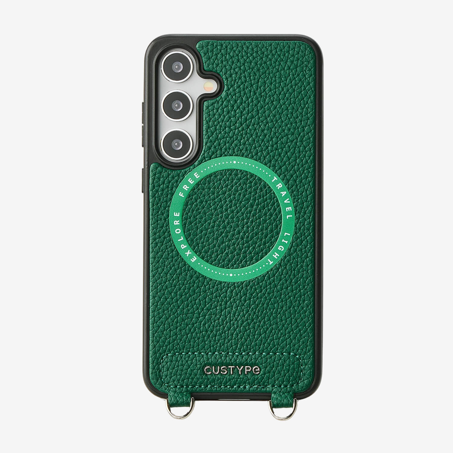 Silver Edge Kit- Samsung Galaxy Phone Case for Wireless Charging-Mobile Phone Cases-Custype