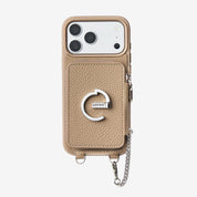 シルバーエッジキット - ウォーキング用マグネット式クロスボディEスタンドウォレットケース - iPhone 18 Pro