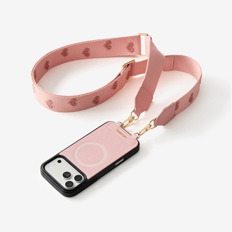 Sleek Design Kit- Webbing Crossbody Magnetic Phone Case-Mobile Phone Cases-Custype