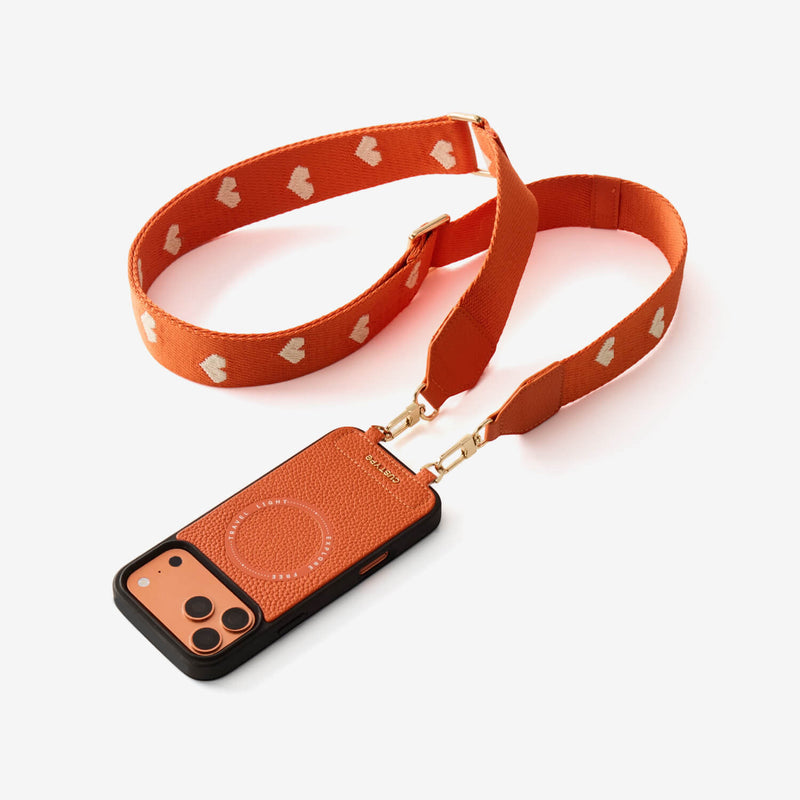 Sleek Design Kit- Webbing Crossbody Magnetic Phone Case-Mobile Phone Cases-Custype