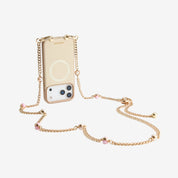 Sleek Design Kit- Magnetic Phone Case with Pearl Chain