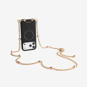 Sleek Design Kit- Magnetic Phone Case with Pearl Chain
