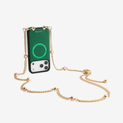 Sleek Design Kit- Magnetic Phone Case with Pearl Chain