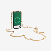 Sleek Design Kit- Magnetic Phone Case with Pearl Chain