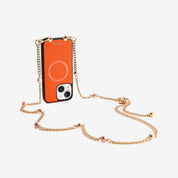 Sleek Design Kit- Magnetic Phone Case with Pearl Chain