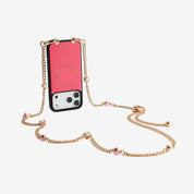 Sleek Design Kit- Magnetic Phone Case with Pearl Chain