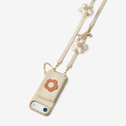 Bloom Pal- Slim Wallet Phone Case with Flower Charm & Strap
