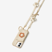 Bloom Pal- Slim Wallet Phone Case with Flower Charm & Strap
