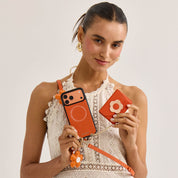 Bloom Pal- Slim Wallet Phone Case with Flower Charm & Strap
