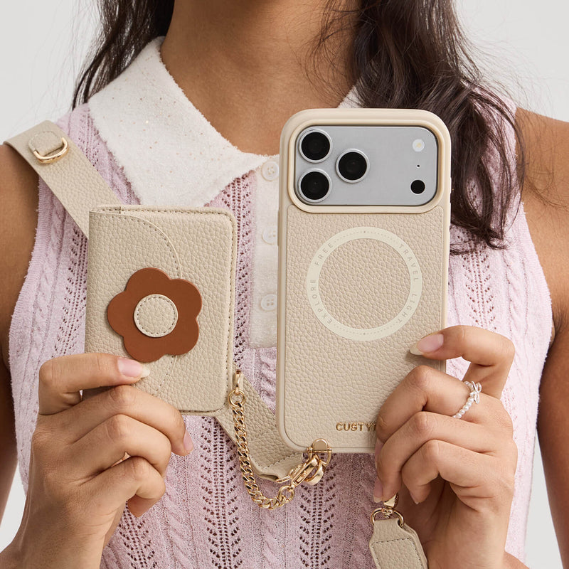Unity Style- Slim Wallet Phone Case with Wide Crossbody Strap