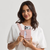 Unity Style- Slim Wallet Phone Case with Wide Crossbody Strap