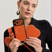Heart Airpod Kit- iPhone Crossbody Case with Magnet & Airpods Pouch