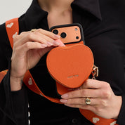 Heart Airpod Kit- iPhone Crossbody Case with Magnet & Airpods Pouch
