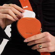 Heart Airpod Kit- iPhone Crossbody Case with Magnet & Airpods Pouch