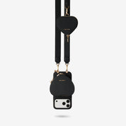Roam Kit- iPhone Case with Magnetic Heart Pouch & Wide Strap