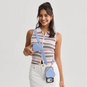Roam Kit- iPhone Case with Magnetic Heart Pouch & Wide Strap