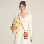 Heart Design Kit- Sling Phone Case with Magnetic & Heart Pouch-Mobile Phone Cases-DETACHABLE WALLET & WIRELESS CHARGING