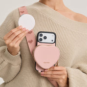 Morandi Grace Kit- Sling Phone Case with Magnetic Heart Pouch