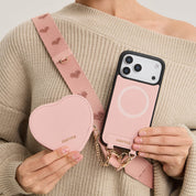 Morandi Grace Kit- Sling Phone Case with Magnetic Heart Pouch