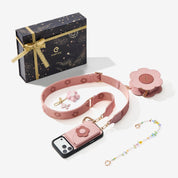 Starlight Gift Box- Flower Phone Case with Wallet & Strap-Mobile Phone Cases-Custype