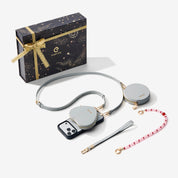 スターライトギフトボックス - ハートポーチ付きクロスボディiPhoneケース