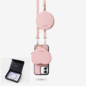 スターライトギフトボックス - ハートポーチ付きクロスボディiPhoneケース