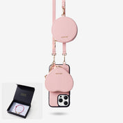 スターライトギフトボックス - ハートポーチ付きクロスボディiPhoneケース