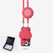 スターライトギフトボックス - ハートポーチ付きクロスボディiPhoneケース