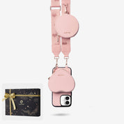 クリスマス限定キット - モランディ iPhone ウェビング クロスボディケース（ハートポーチ付き）