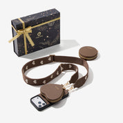 クリスマス限定キット - モランディ iPhone ウェビング クロスボディケース（ハートポーチ付き）