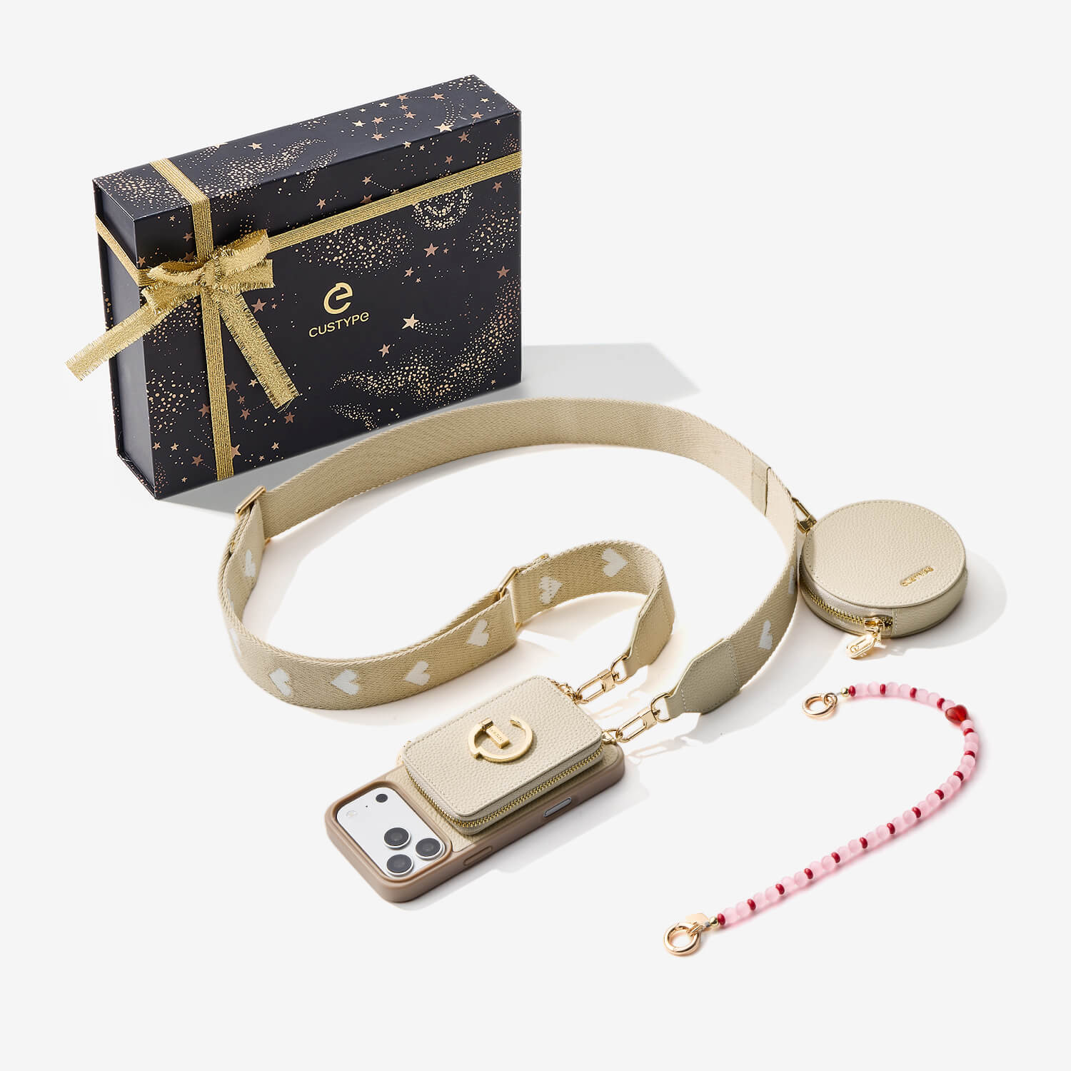 スターライトギフトボックス - iPhone用マグネット式ウォレットケース