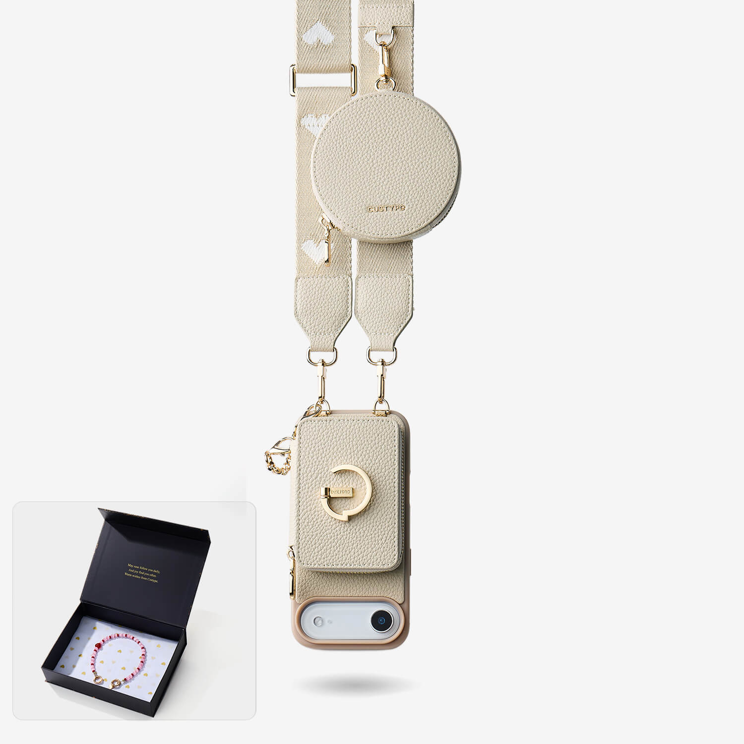 スターライトギフトボックス - iPhone用マグネット式ウォレットケース