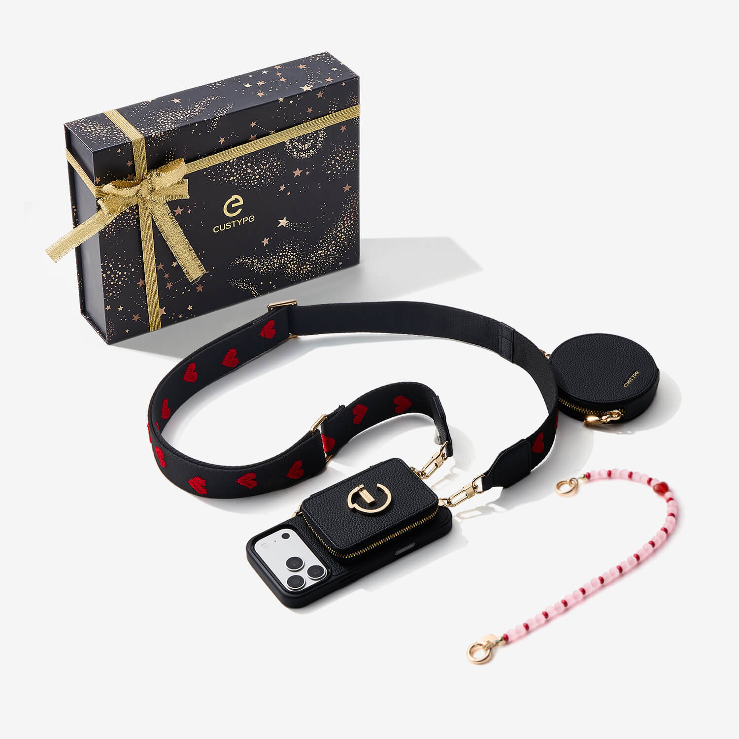 スターライトギフトボックス - iPhone用マグネット式ウォレットケース