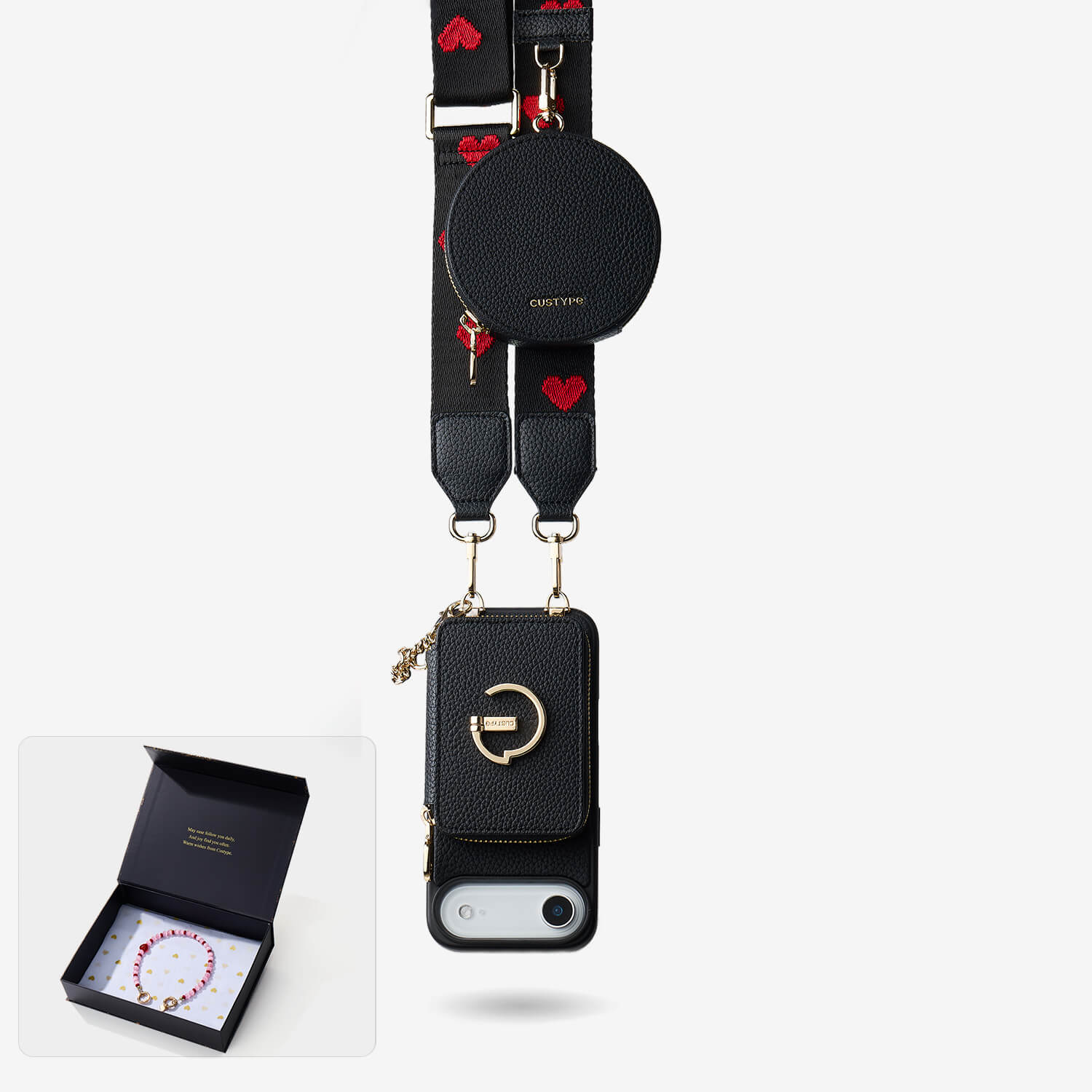 スターライトギフトボックス - iPhone用マグネット式ウォレットケース