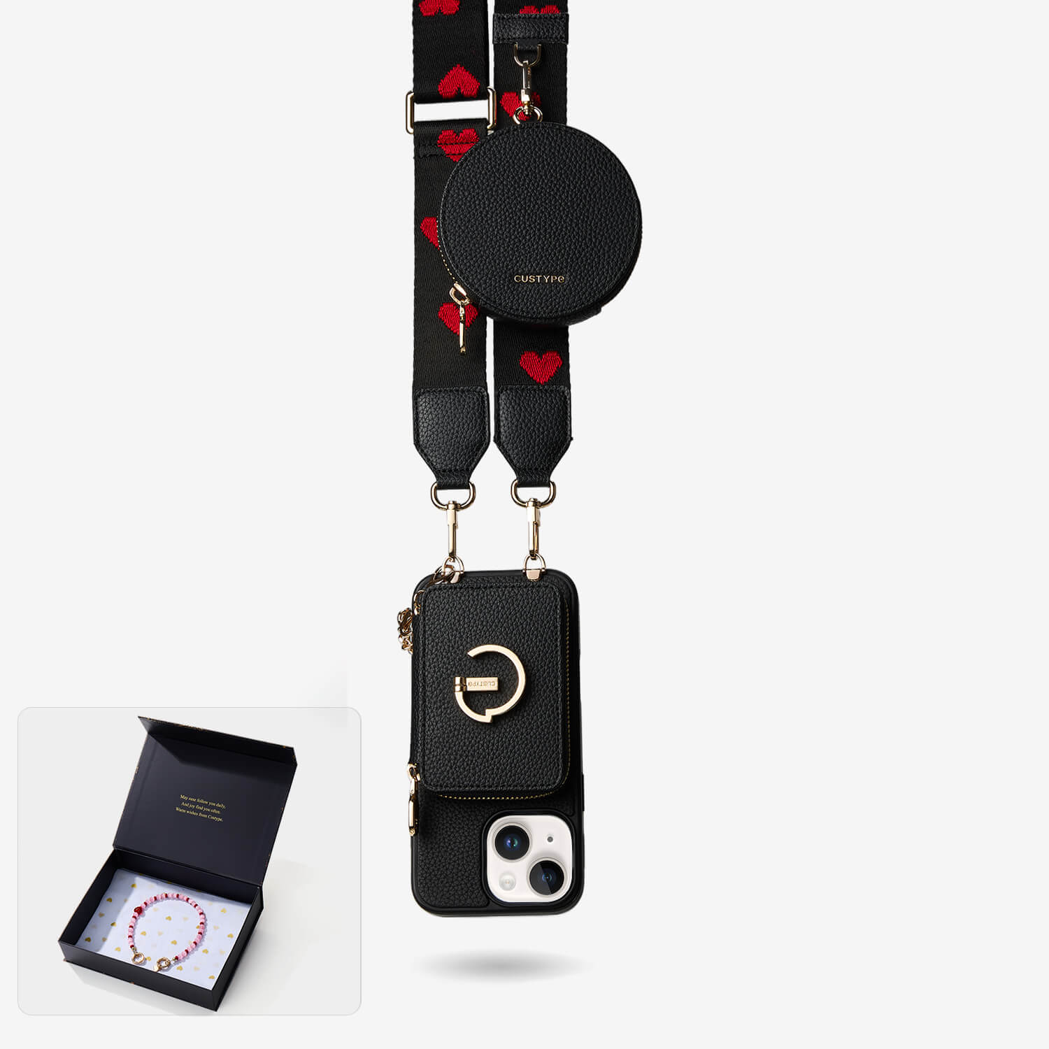 スターライトギフトボックス - iPhone用マグネット式ウォレットケース