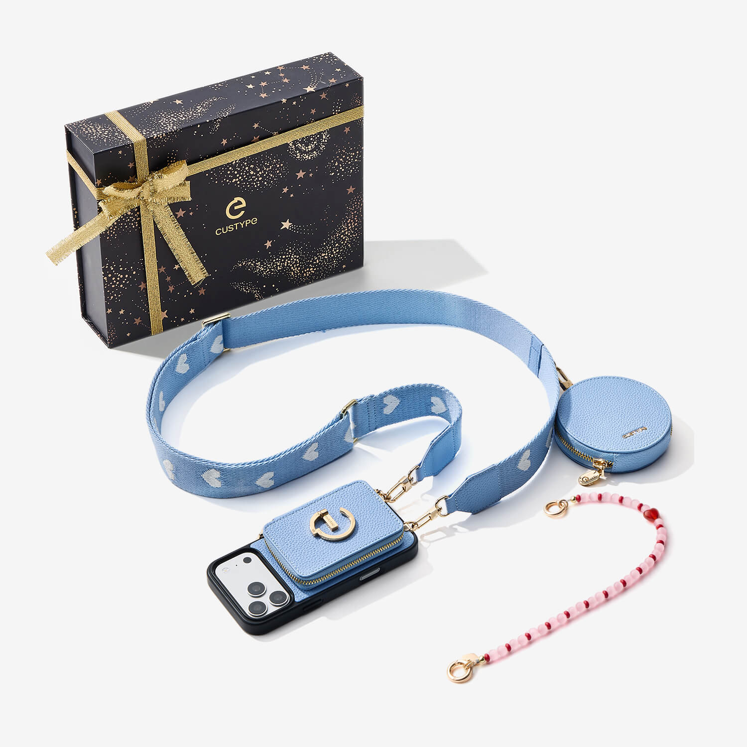 スターライトギフトボックス - iPhone用マグネット式ウォレットケース