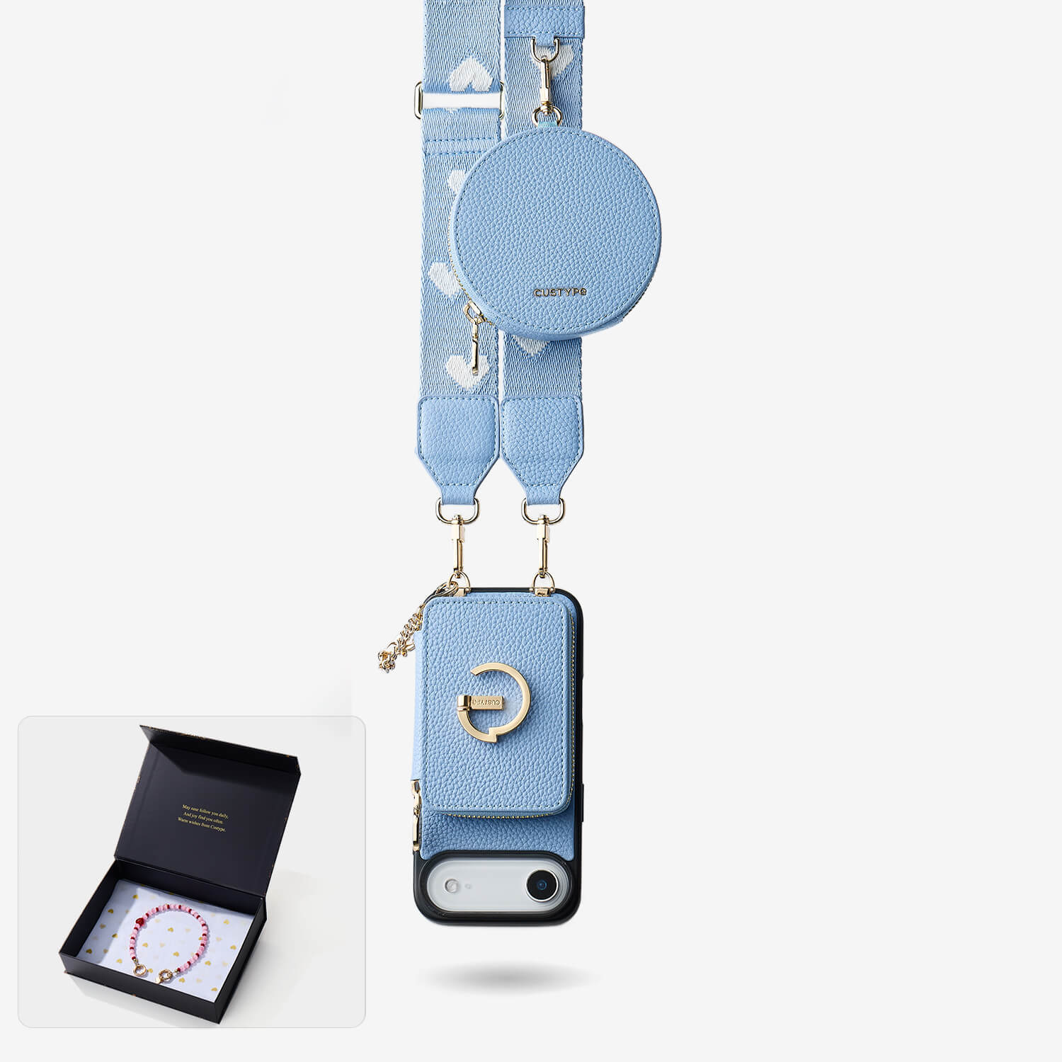 スターライトギフトボックス - iPhone用マグネット式ウォレットケース