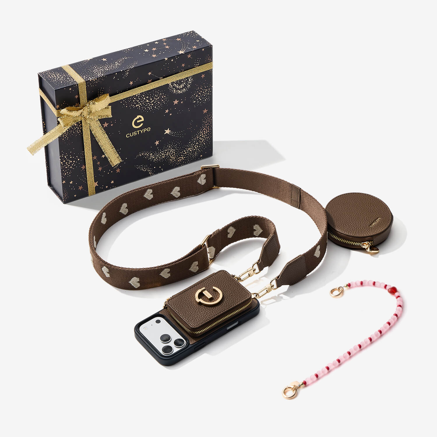 スターライトギフトボックス - iPhone用マグネット式ウォレットケース