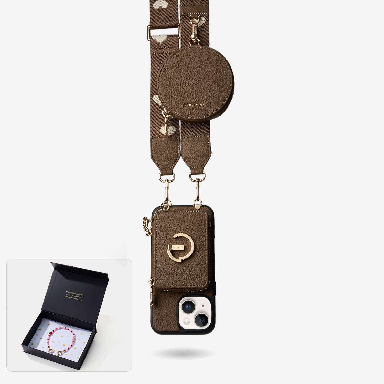 スターライトギフトボックス - iPhone用マグネット式ウォレットケース