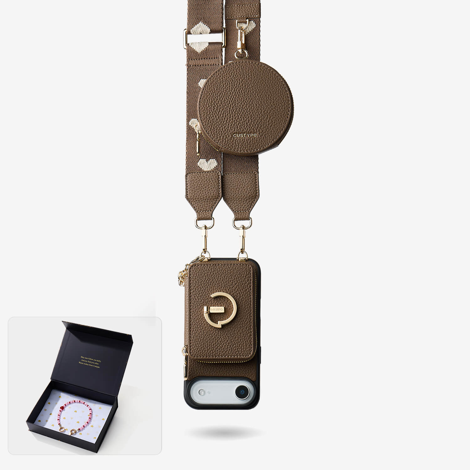 スターライトギフトボックス - iPhone用マグネット式ウォレットケース