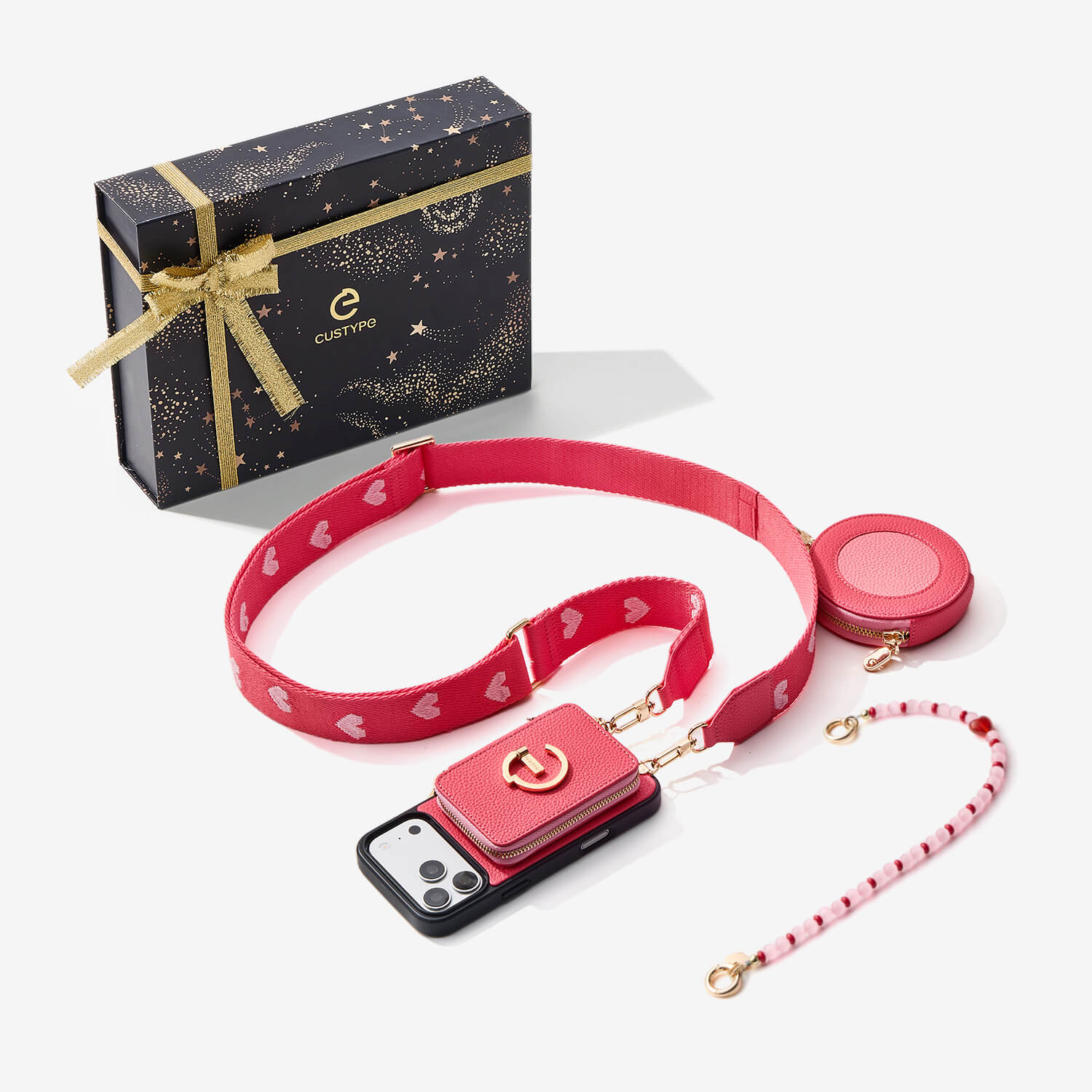 スターライトギフトボックス - iPhone用マグネット式ウォレットケース