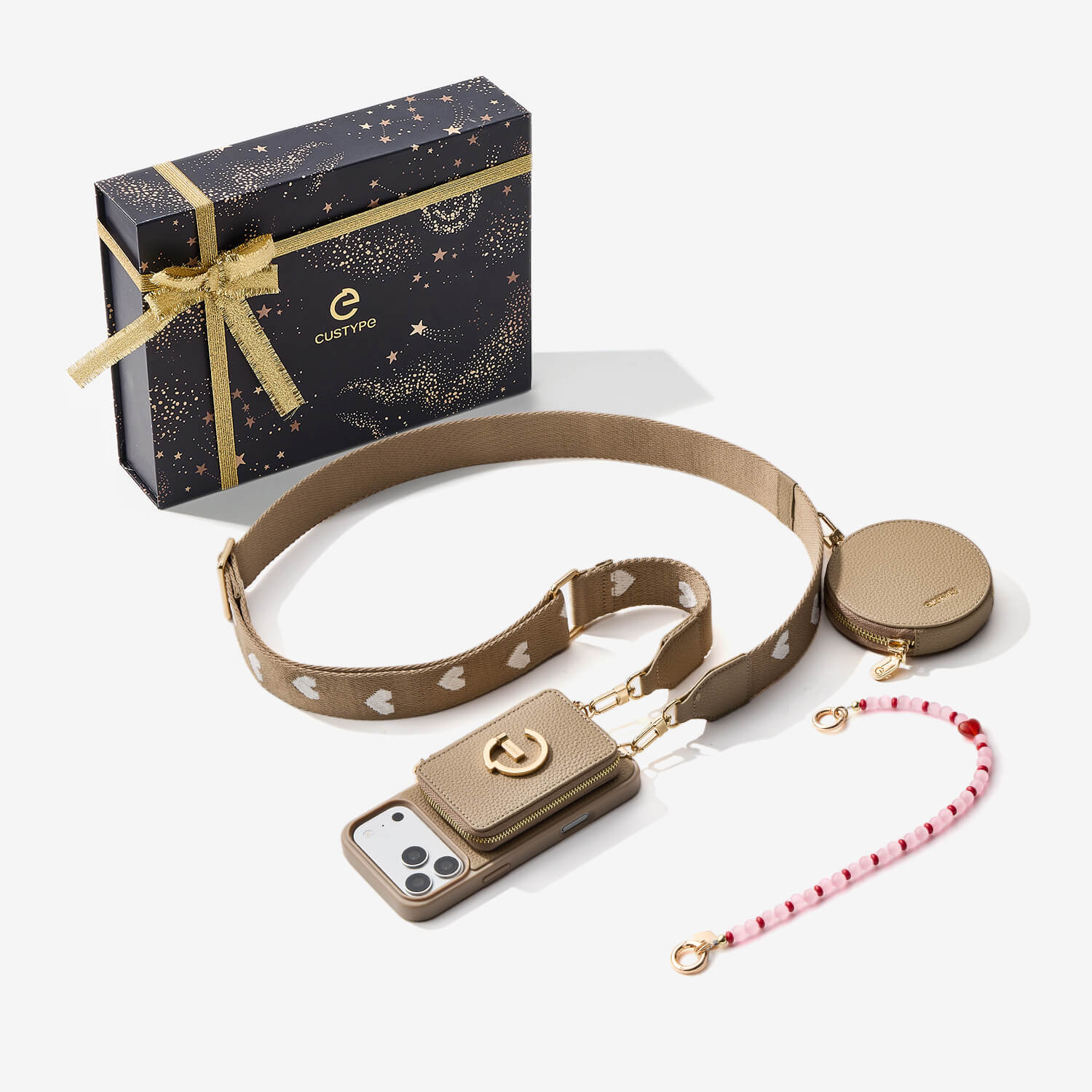 スターライトギフトボックス - iPhone用マグネット式ウォレットケース