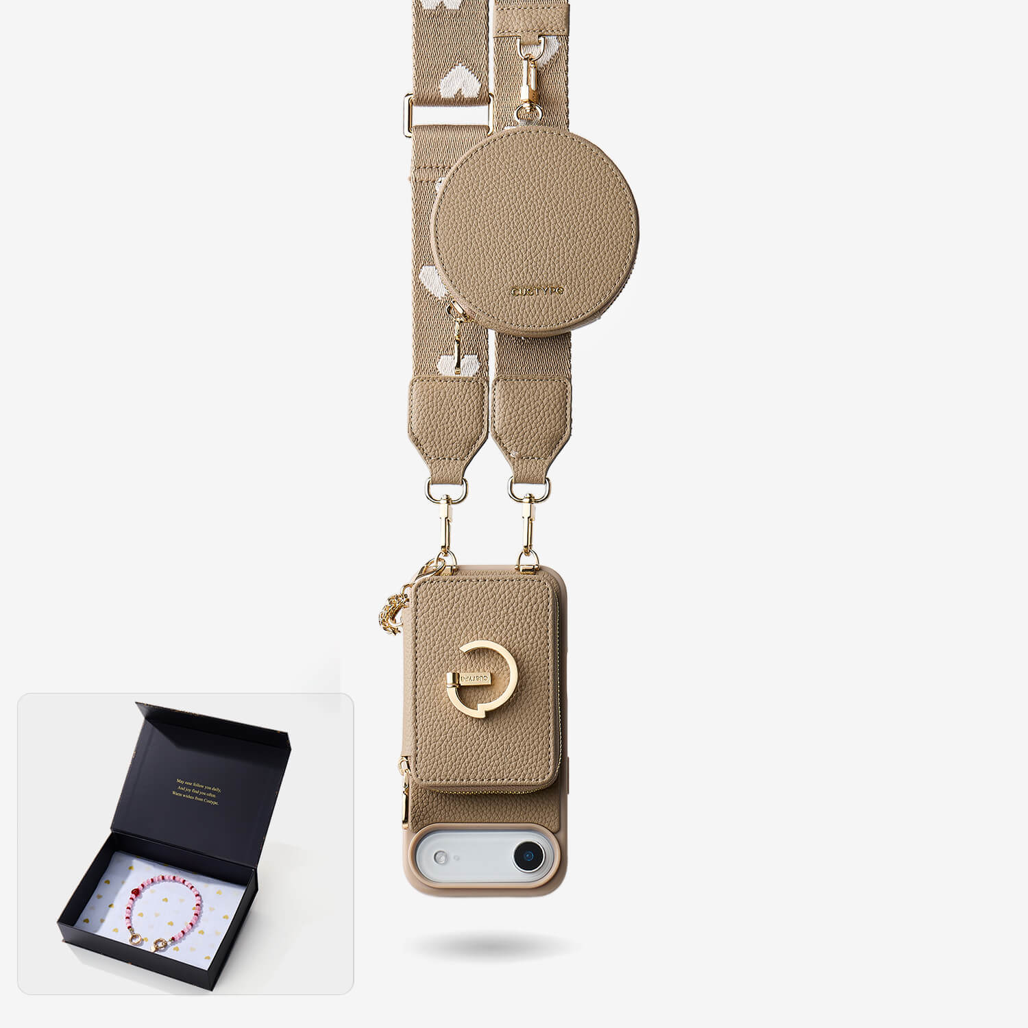 スターライトギフトボックス - iPhone用マグネット式ウォレットケース