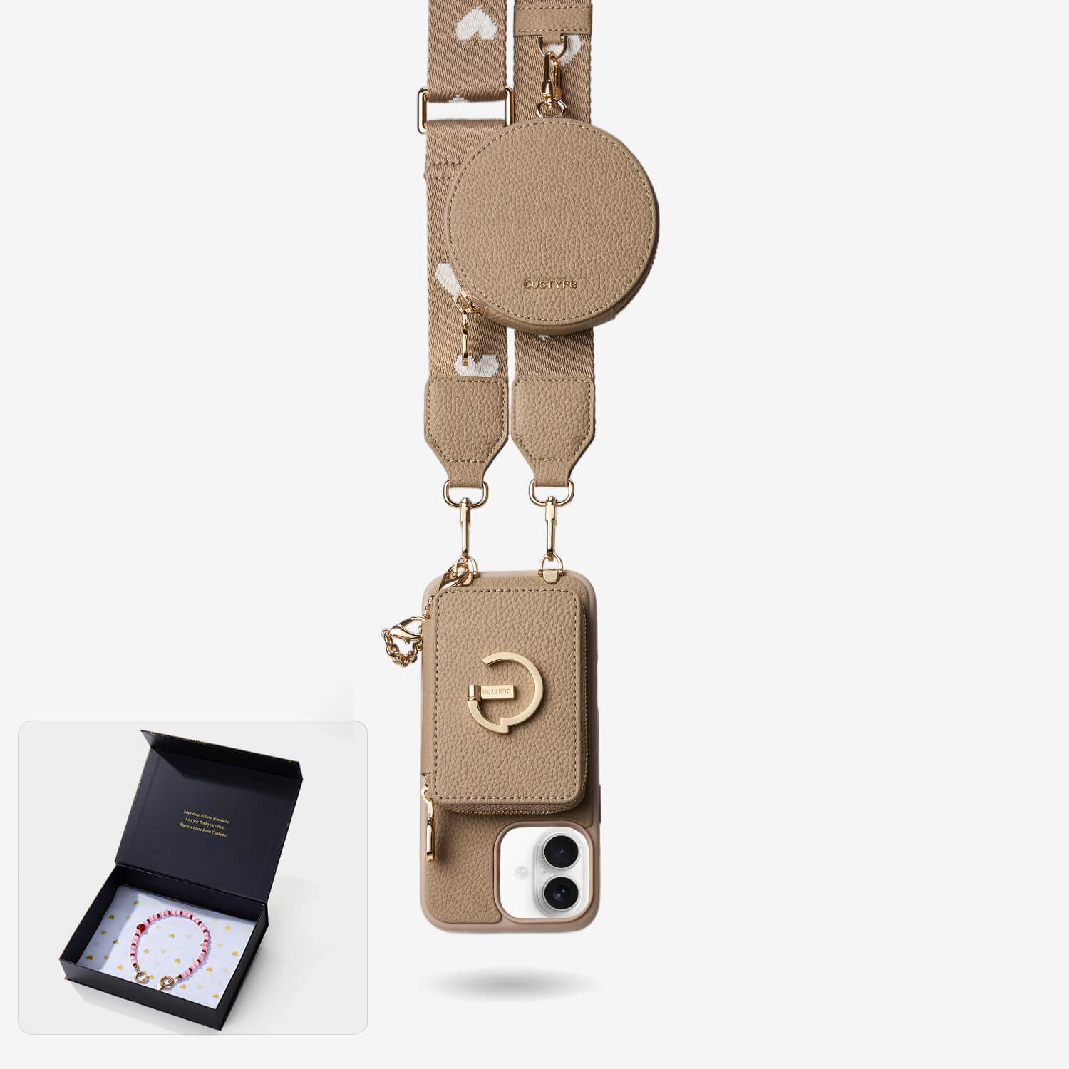 スターライトギフトボックス - iPhone用マグネット式ウォレットケース